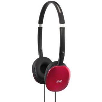 JVC Headphones HA-S160 Colorful Lightwight - Merah  