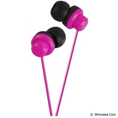 JVC Riptidz Sweat Proof Stereo Headphones [HA-FX8] - Pink