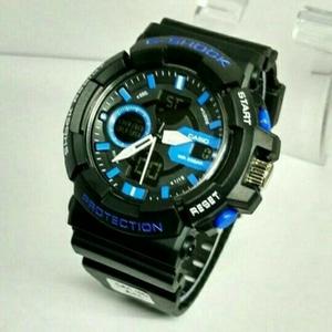 Jam Tangan Casio G -Shock Race Black Blue Kw Super