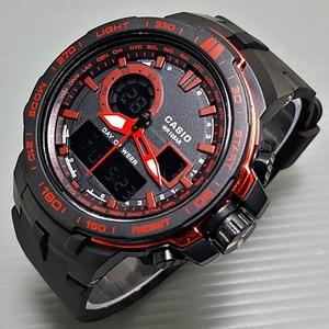 Jam Tangan Pria - Casio Protrek Prw6000 Black Red