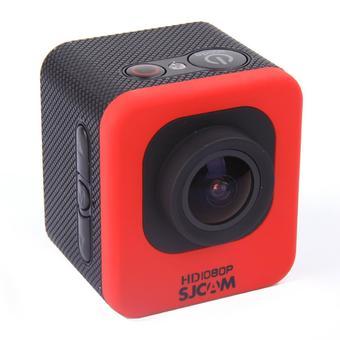 Jia Hua M10 Outddor Sport Camera Ultra Wide Angle Lens Mni (Red )  