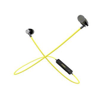 Joway H08 Sport Headset with 4.0 Stereo Music Streaming Hands Free Calls Hi-Fi Sport Bluetooth Headphone Earphone (Yellow) (Intl)  
