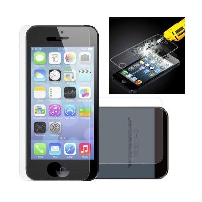K-Box Full Colour Mirror Tempered Glass Screen Protector for iPhone 4 [Front Back]