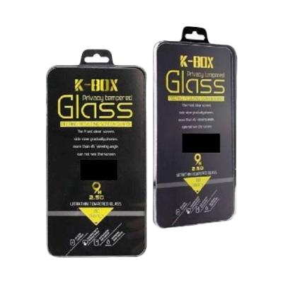 K-Box Premium Tempered Glass Gold Skin Protector for Iphone 5