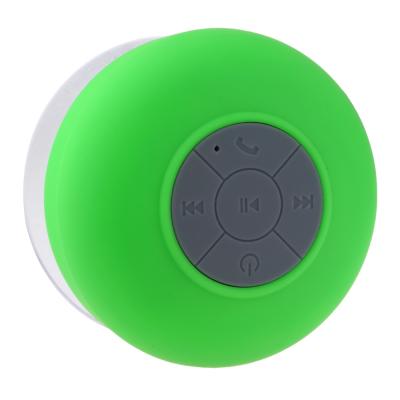 Kamvio Waterproof Bluetooth Shower Speaker Compatible with all Bluetooth Devices Green