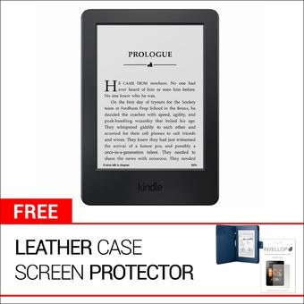 Kindle 6" Glare-Free Touchscreen Display - Wi-Fi - 4GB - Hitam - Includes Special Offers + Accesories  