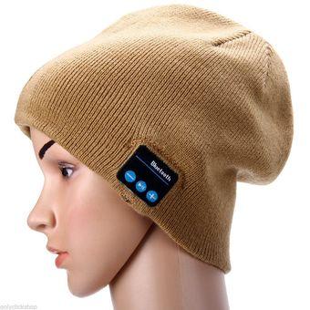 Knitted Wireless Bluetooth Hat Cap Headphone Headset With MIC  