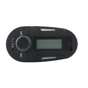 LCD Car Kit Bluetooth MP3 Player FM Transmitter Modulator SD MMC USB Remote Red  