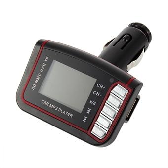 LCD Car MP3 Player Wireless FM Transmitter USB SD TF Card + Remote Control  