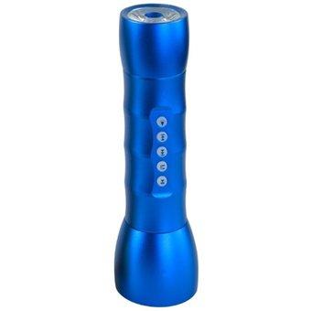 LED Light Multifunction Flashlight with MP3 Player Support TF Card Slot - JK-408  