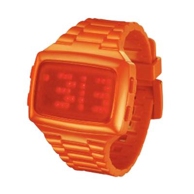 LED watch L69R 098RDOPU Orange Jam Tangan Wanita