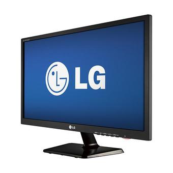 LG LED TV & Monitor Komputer 20MT45A - Hitam  