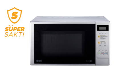 LG Microwave Grill MH6042D+ ASURANSI – Silver