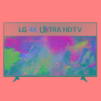 LG Ultra HD TV 43UF680T (Hitam) - Khusus Jabodetabek  