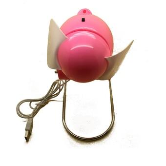LaCarla Mini Ventilator USB Fan HW-988 - Pink  