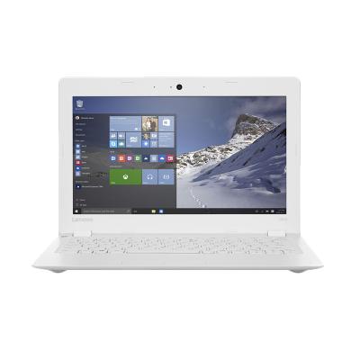 Lenovo IdeaPad 100s Putih Notebook [11.6 Inch/Intel Atom Z3735F Quad-Core/2 GB RAM/Windows 10]