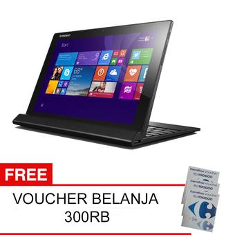 Lenovo Tablet Miix 3 - 32GB - Hitam + Free Voucher Belanja 300K  