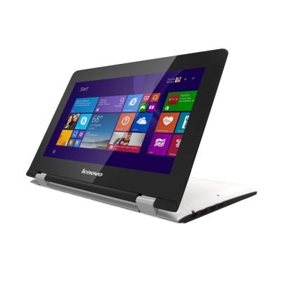 Lenovo Yoga 300 80M1002HID Putih Notebook [2in1/11.6 Inch/N3050/4 GB/Win 10]