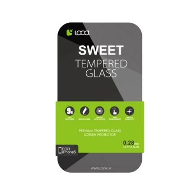 Loca Sweet Tempered Glass Screen Protector for iPhone 5 or 5s [0.2 mm]