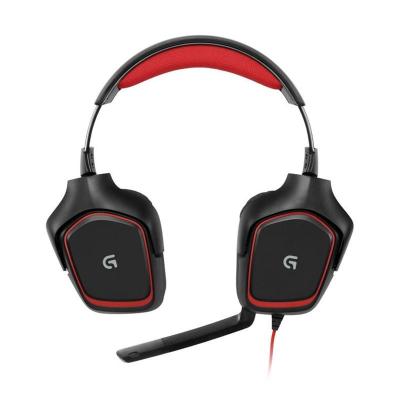 Logitech G230 Black Red Headset With Mic