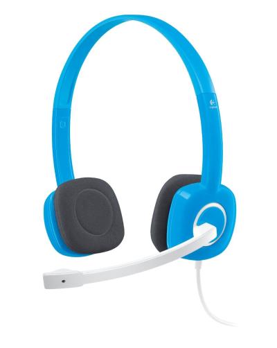 Logitech H150 Stereo Headset - Biru