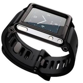Lunatik Tali Jam Untuk Ipod Nano 6 - Hitam  