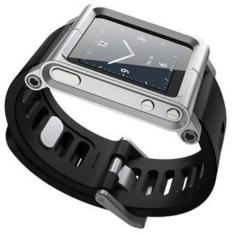 Lunatik Tali Jam Untuk Ipod Nano 6 - Silver  