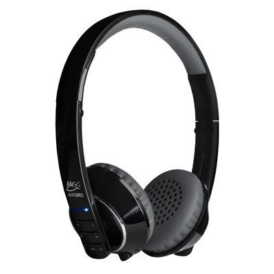 MEElectronics Air-Fi Runaway Stereo Bluetooth Wireless Headphones with Hidden Microphone - AF32 - Gray/Black