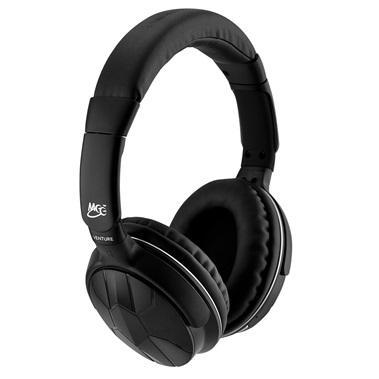 MEElectronics Air-Fi Venture Stereo Bluetooth Wireless Headphones with Headset Functionality - AF52 - Black