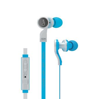 MEElectronics EDM Universe In-Ear Headphones with Headset Functionality and Universal Volume Control - D1P - Biru  
