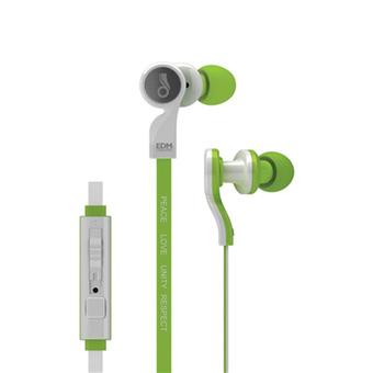 MEElectronics EDM Universe In-Ear Headphones with Headset Functionality and Universal Volume Control - D1P - Hijau  