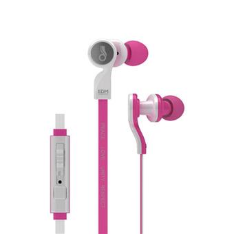 MEElectronics EDM Universe In-Ear Headphones with Headset Functionality and Universal Volume Control - D1P - Pink  
