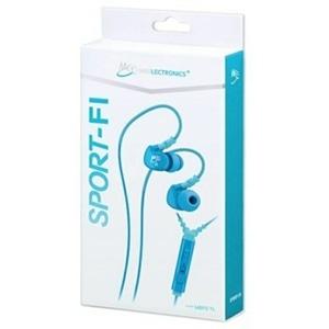 MEElectronics Sport-Fi Memory Wire In-Ear Earphones With Remote And Mi