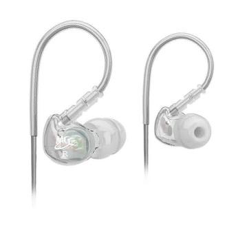 MEElectronics Sport-Fi Memory Wire In-Ear Headphones - M6 - Silver  