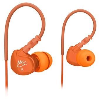 MEElectronics Sport-Fi Memory Wire In-Ear Headphones - M6 - Orange