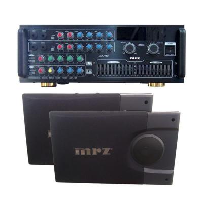 MRZ DAJ 150 dan MRZ KS 10 A Hitam Karaoke System dan Speaker Set