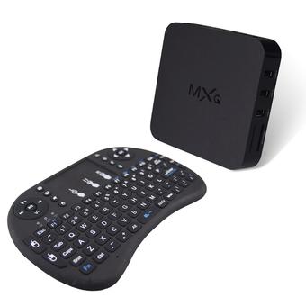 MXQ Android TV Box+Mini Keyboard (Black) (Intl)  