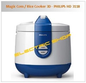 Magic Com / Rice Cooker 3D - PHILIPS HD 3118