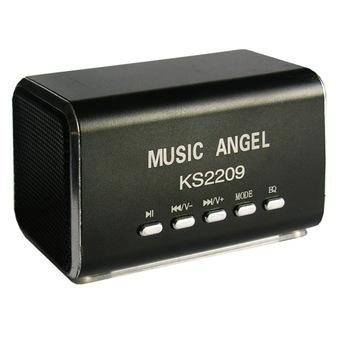 Mediatech Speaker Portable MP3 - KS-2209 - Black  