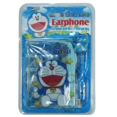 Meilyngiftshop Doraemon Headset + Storage Bag
