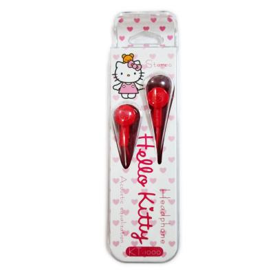 Meilyngiftshop Hello Kitty KT-1000 Merah Headset