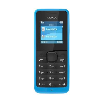 Microsoft N105 Cyan Handphone