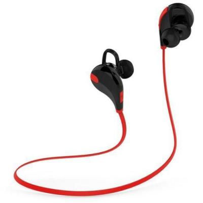 Mini Gym Sport Bluetooth Earphone with Microphone (OEM) - Red