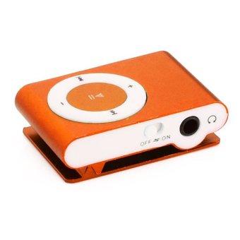 Mini MP3 Player - Oranye  