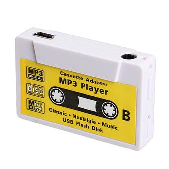 Mini MP3 Player TF USB Flash Disk Cassette Speaker White (Intl)  