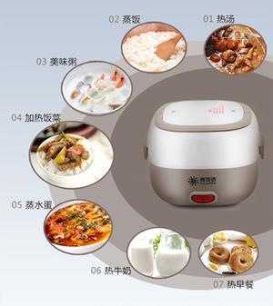 Mini Rice Cooker 2SUSUN + EGG BOILER travel camping portable praktis