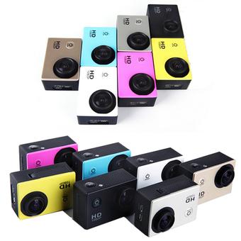 Mini SJ4000 Wfi Full HD 1080P 12.0 MP DV Outdoor Sports Digital Video Camera (Black + Yellow) (Intl)  