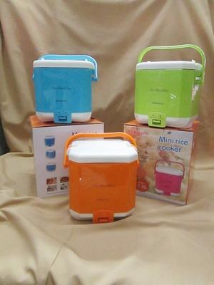 Mini rice cooker ( magic com ) MODEL KOTAK - WARNA HIJAU