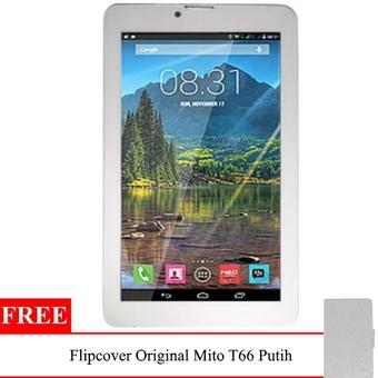 Mito T66 Tablet 7.0" - 8GB - Putih + Gratis Flipcover Original Mito T66  
