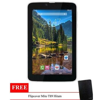 Mito T89 Tablet 7" - 4GB - Hitam + Gratis Flipcover  